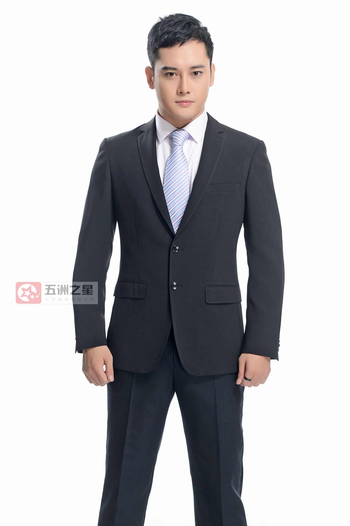 男士商務(wù)兩?？勐殬I(yè)裝F001產(chǎn)品展示