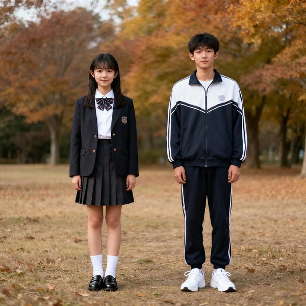 制式校服和運(yùn)動式校服