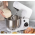 Commercial tabletop egg beater Electric household small flour cook machine Cream fresh milk cover cake mixer 4.2L 1000W