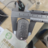 Military brand Necklace Engraving machine Aluminum Nameplate/Metal Copper medal Embossing machine Dog Tag Encoding Typewriter