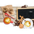 Espresso maker DL-KF6001 Italian household semi-automatic fancy coffee machine, grinding coffee bean steaming machine