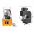 Electric Hydraulic Punching Machine CH-75 Angle steel/Channel steel Puncher+Electric Hydraulic Pump GYB-700A Solenoid valve pump