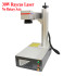 Industrial Raycus Fiber Laser Marking Machine 50W 30W 20W High-Precision Metal Nameplate Engraver Engraving Carving Mark 4 Axis